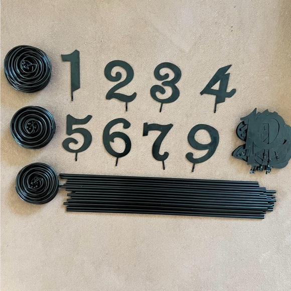 Metal Table Numbers - Picture 5 of 5